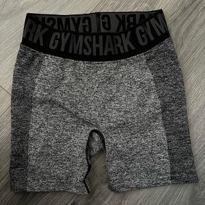 Gymshark Black and Gray Athletic Shorts
